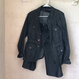 Willi Smith Jean Suit